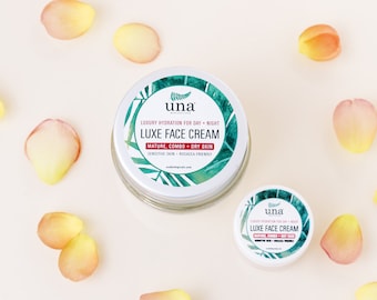 Crema facial de lujo / Cuidado natural de la piel