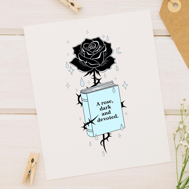 Dark romance bookish clipart set featuring gothic fantasy illustrations, spooky love symbols, enchanted books, skulls, magic potions, haunted libraries, and moody romantic elements in high-resolution PNG format.