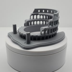 Colosseum Inspired Oral-B Toothbrush & Charger Stand – Stylish Bathroom Decor