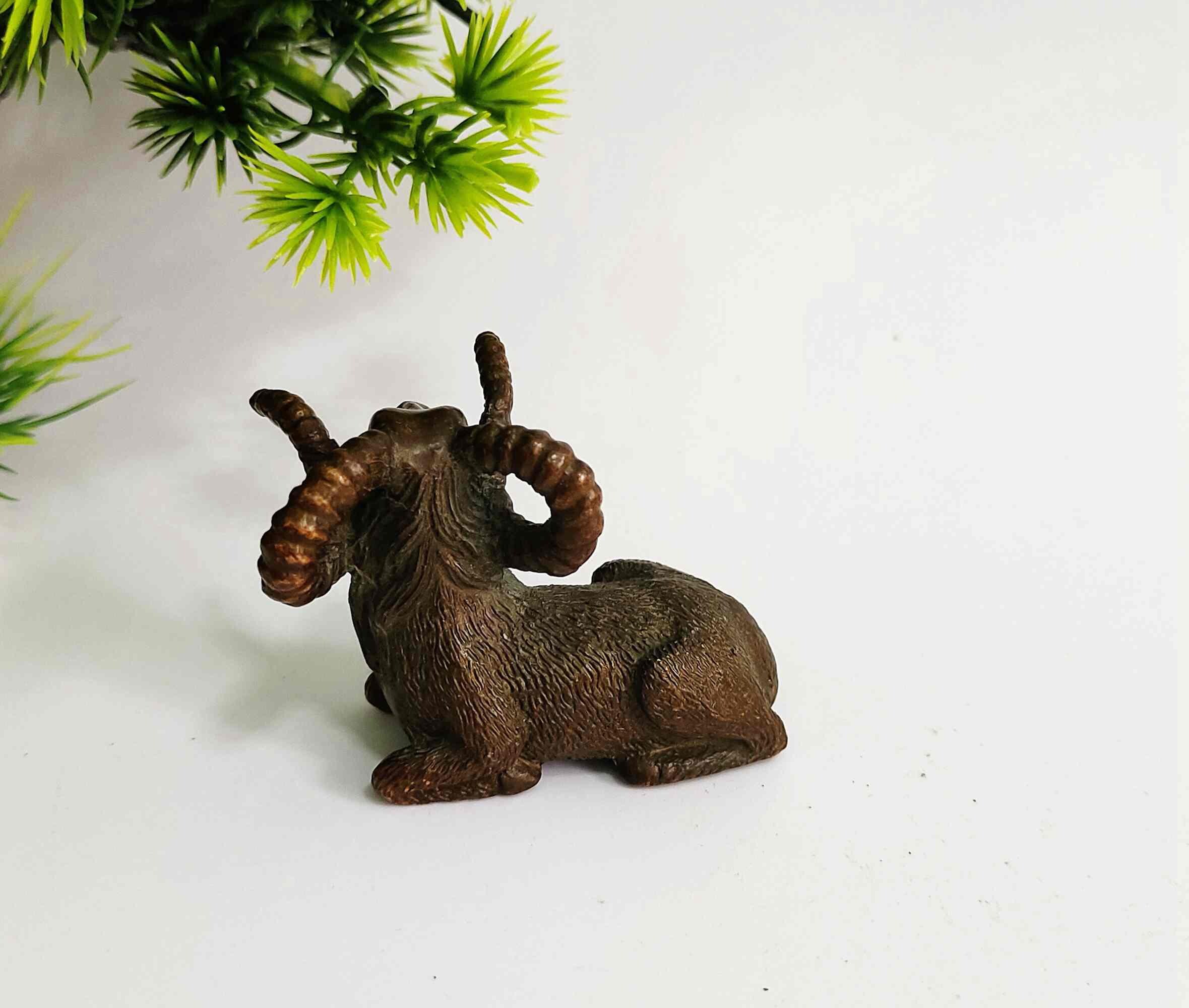羊型　香炉 ヴィンテージブロンズ彫刻の羊の香炉。風水彫像。 - Etsy 日本
