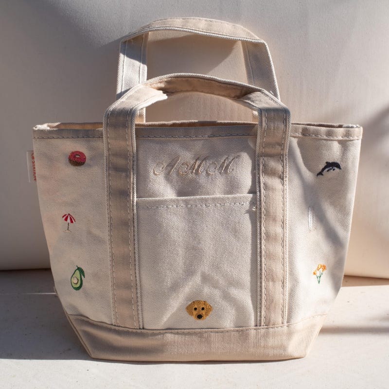 Bag W Icons - Etsy