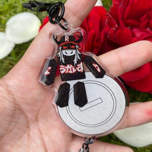 Pest regretevator acrylic keychains (fan-merch/non official)