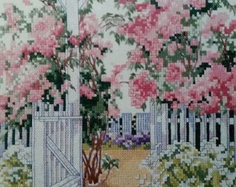 Bucilla//donna Dewberry Lap Quilt Stamped Cross Stitch Kit-year Of Flowers