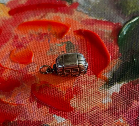 James Avery Retired 3-D Sterling Silver RV Camper… - image 4