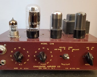 Challenger Amplifier Co. Model CH8 Converted to Custom 8-Watt Guitar Amp Head