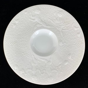 Rare Vintage Rosenthal  Bjorn Wiinblad  Mozart Magic Flute Zauberflöte Weiss Coffee Saucer Wall Art/Bjorn Wiinblad Denmark/Good Gift/House
