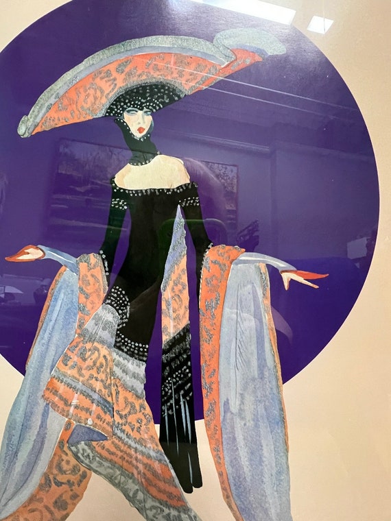 Vintage Jose De Zamora Fashion Print Advertisement Art Deco Haute
