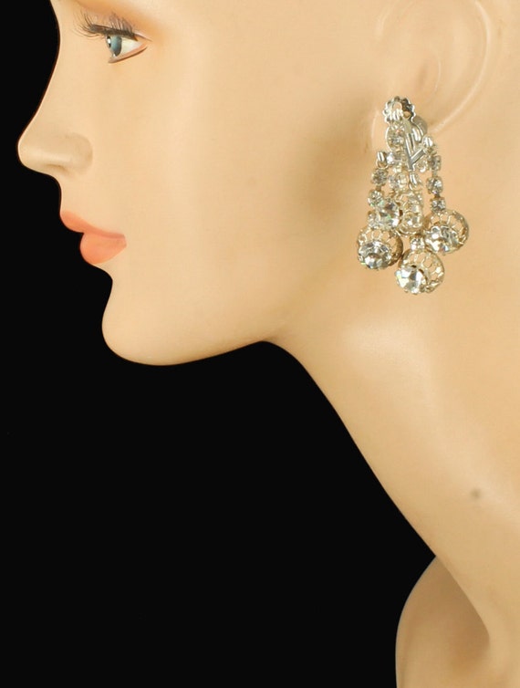 Vintage Gorgeous Hatti Carnegie Paste Rhinestone D