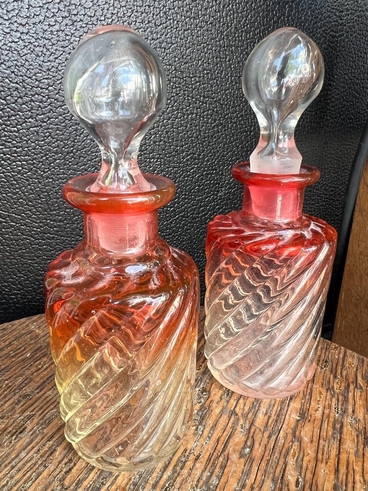 Antique Baccarat Perfume Bottles - Etsy