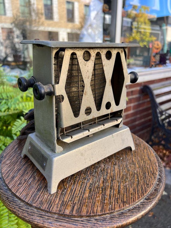 アンティーク 1920 年代ピンチャー トースター RIMCO / Sears 