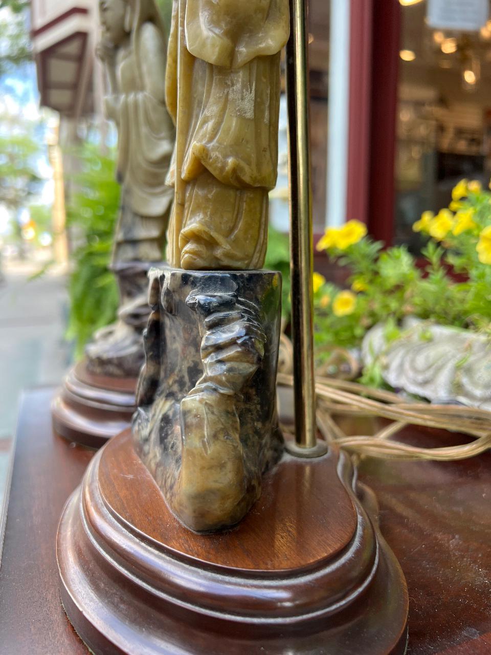 イヌイット SOAP Stone デスクライト　Siku 希少　ヴィンテージ Two Signed 