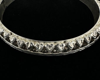 Silverly Bracciale Rigido Largo in Argento Sterling 925 con Nodo Celtico e Motivo a Treccia e Corda | Braccialetto Piatto Regolabile e Spesso per Uomo e Donna | Gioielli Boho
