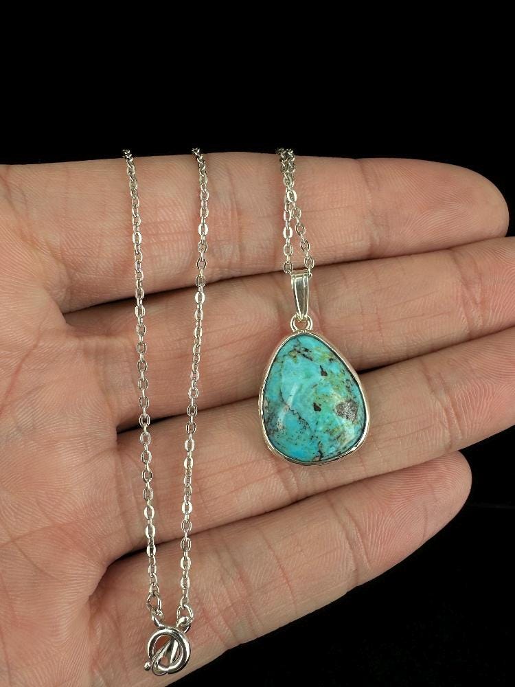 ペンダント　ネックレス　ターコイズ　スターリング　ヴィンテージ ヴィンテージ スターリングシルバー ターコイズ ペンダントネックレス