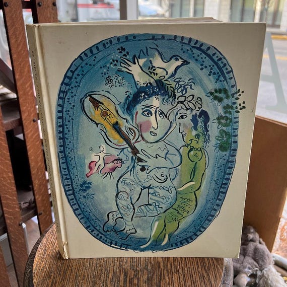 ヴィンテージ マルク シャガール リトグラフ ブック: Revue XXe SIÈCLE