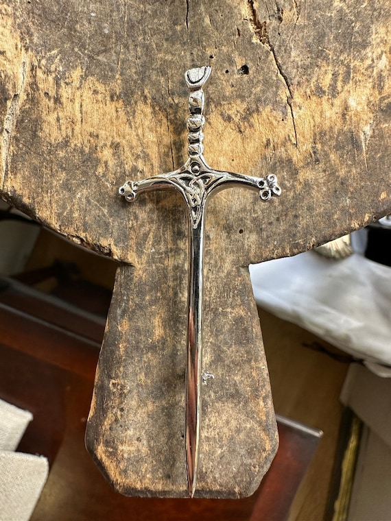 Vintage Edinburgh Scottish Celtic Sword Kilt Rhod… - image 3