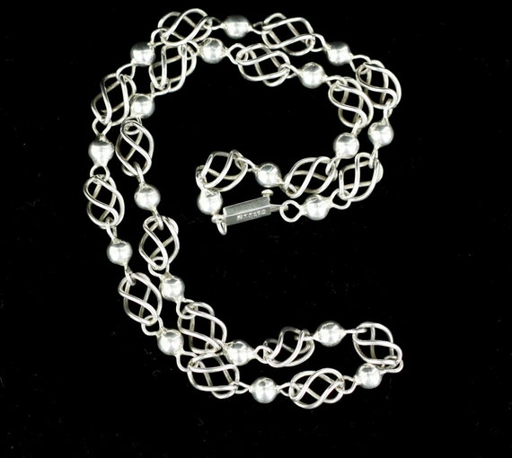 Vintage Sterling Silver TT-22 Taxco Mexico Twist … - image 1
