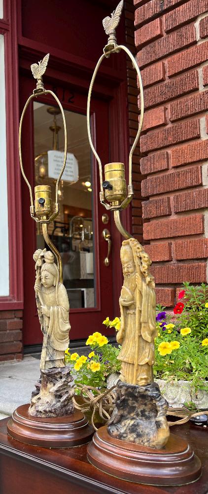 イヌイット SOAP Stone デスクライト　Siku 希少　ヴィンテージ Two Signed 