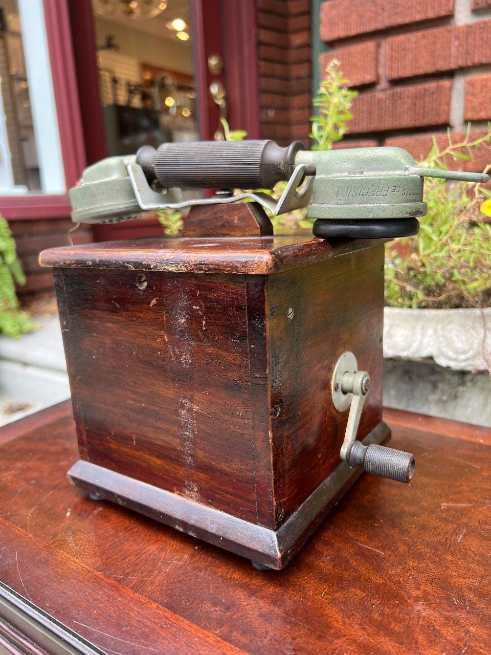 【激レア】米国 アンティーク Stowger 電話 ビンテージ品 激レア】米国 アンティーク Stowger 電話 ビンテージ品 1910 telephone