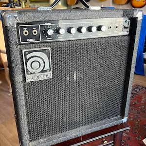 Vintage 1980’s Ampeg G30 Guitar Combo Amp Solid State 30W ~RARE ~ Spring Reverb