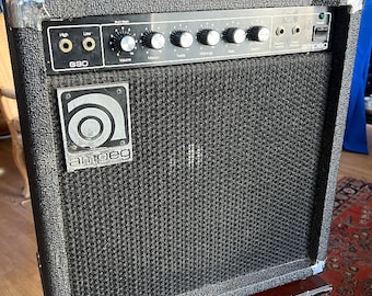 Vintage 1980’s Ampeg G30 Guitar Combo Amp Solid State 30W ~RARE ~ Spring Reverb