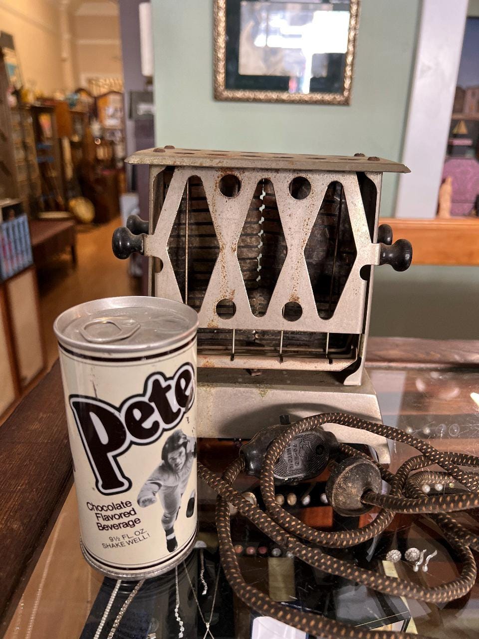 アンティーク 1920 年代ピンチャー トースター RIMCO / Sears