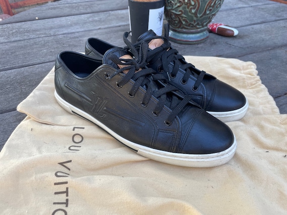 Louis Vuitton Heren Sneaker Schoen Embossed Leather 2009 -  Nederland