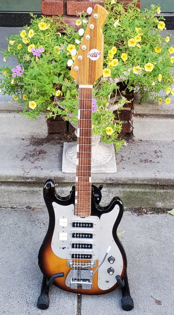 teisco del rey electric guitar ep-8t