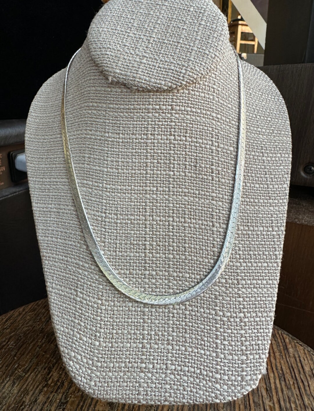 18 inch sterling online silver herringbone chain