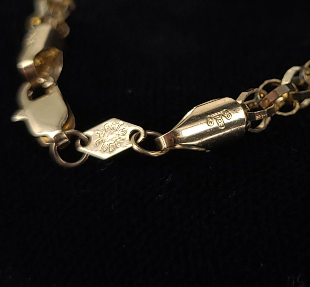 Fake gold sale chains stamped 14k