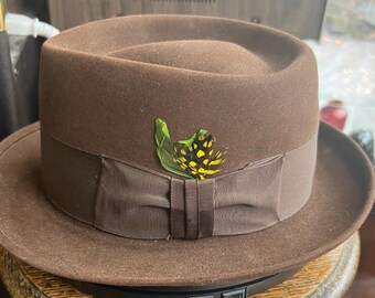Vintage Royal Stetson Whippet Fedora Hat 6 1/2 Unisex 1930 Vintage Royal Stetson Whippet Fedora Hat 6 1/2 Unisex 1930