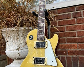 Vintage Unbranded 1970’s MIJ Les Paul Copy Gold Top