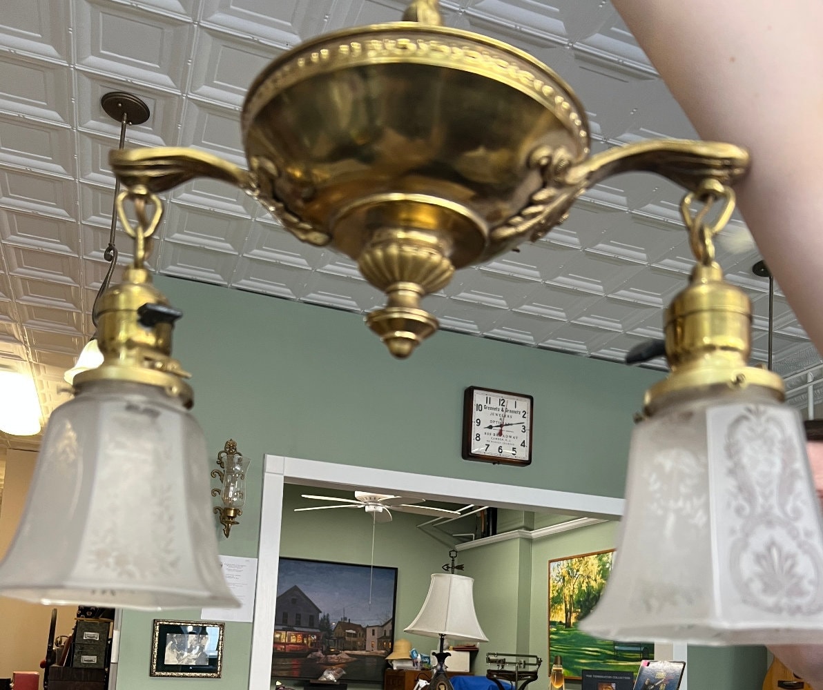 天井照明器具　ビンテージ ヴィンテージ ビクトリアン リバイバル 天井照明器具 吊り下げランプ