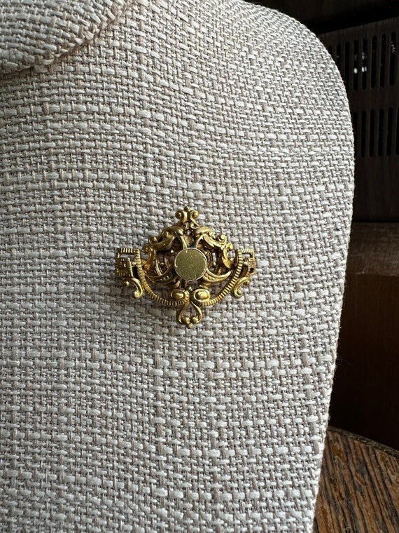 Antique Victorian Gold Filled Watch Fob Pin