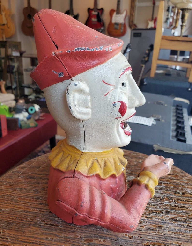 Vintage Humpty Dumpty Clown Jester Book of Knowledge 1950s Etsy