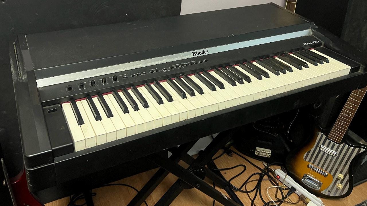 1980s Rhodes MK-60 Digital Piano Works (please Read!) *RARE* - Etsy