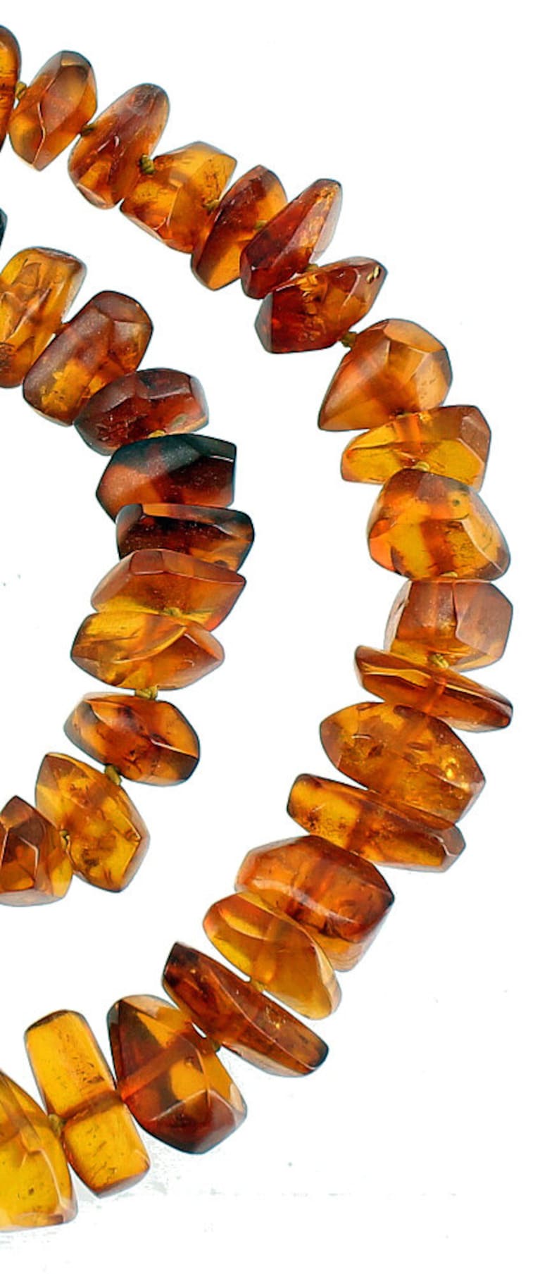 Antique 14k Gold Genuine Graduated Chunk Russian Baltic Amber 50g Knotted Necklace 24Amber necklaceGood Giftnugget beadsAntique
