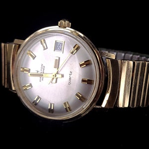 Vintage 10k Gold Hamilton Masterpiece Men's Watch 1981 - Etsy
