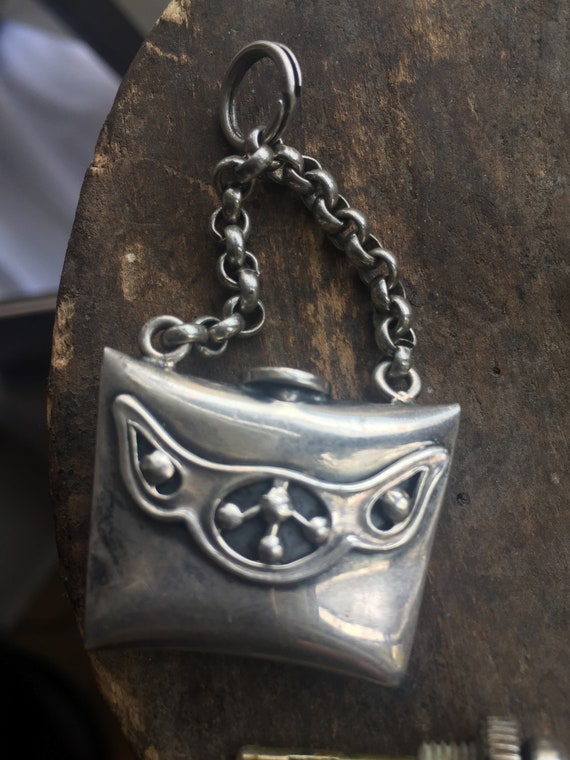 Antique Napier Sterling Silver Arts and Crafts Per