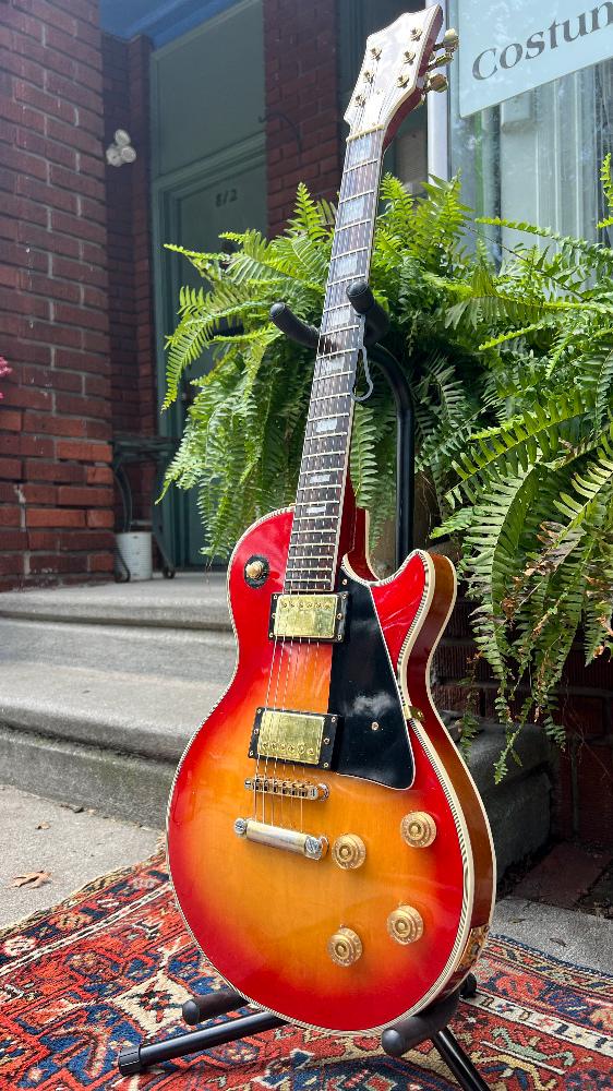 VINTAGE 1970's MIJ “lyle” Les Paul Custom Lawsuit Copy Electric