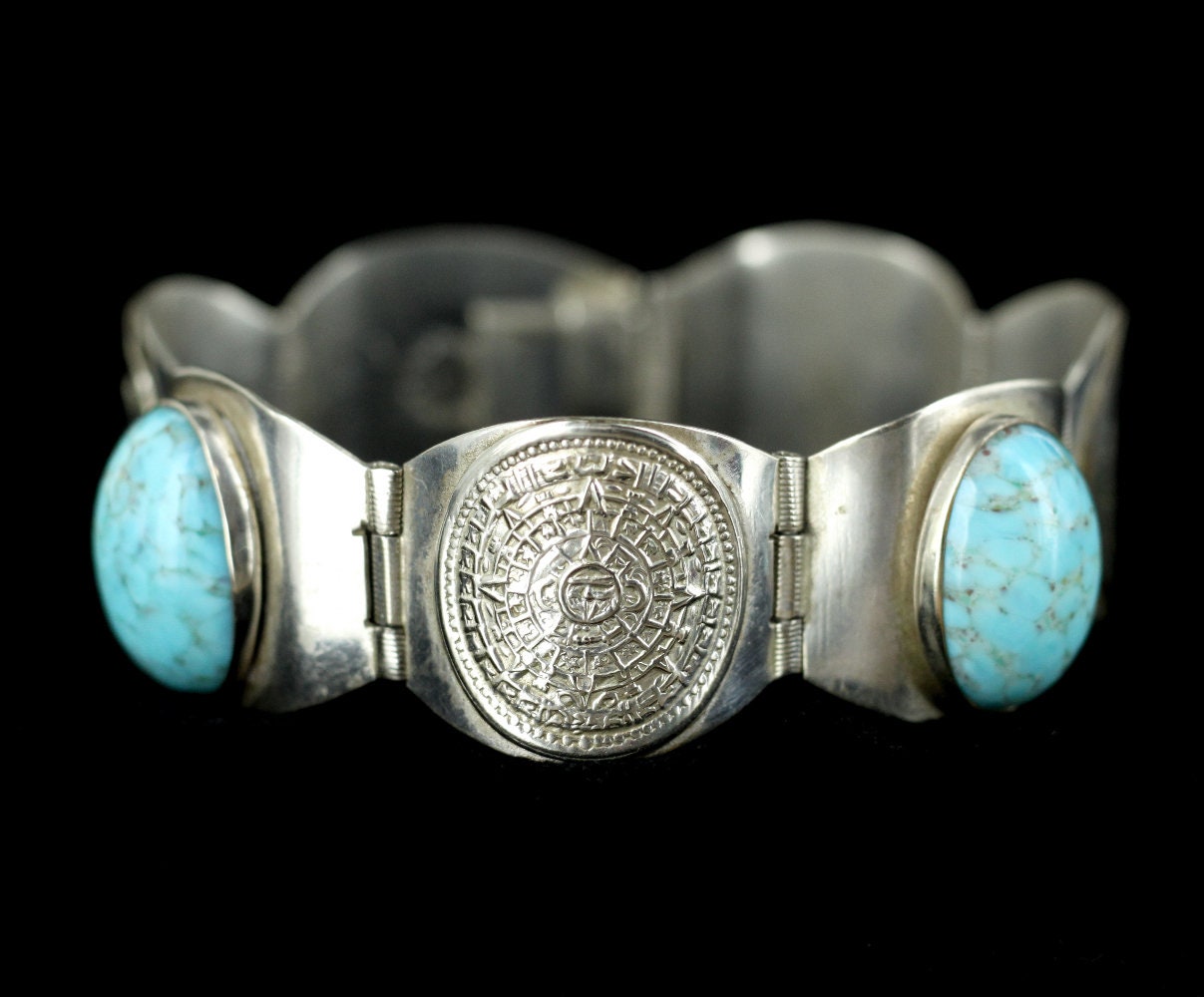 Mexican Silver Turquoise Jewelry - Etsy Mexican Silver Turquoise Jewelry - Etsy