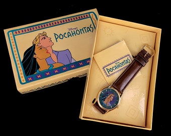 1996 Disney Watch Collectors Club V/pocahontas Watch/limited 