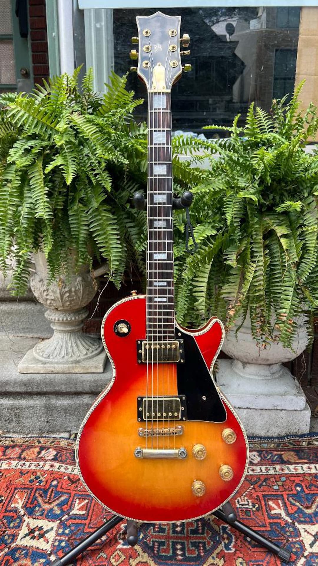 VINTAGE 1970's MIJ “lyle” Les Paul Custom Lawsuit Copy Electric