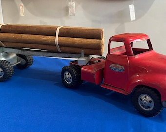 1950年代のヴィンテージ トンカ トイ トラック アライド バン ラインズ