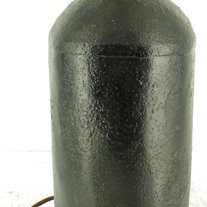 Antique Hanging Cow Dinner Bell Primitive Folk Art Wrought & Cast Iron Canister/ Good Gift/ Country Gift/ Cow Bell/ Diner Bell/ Gift