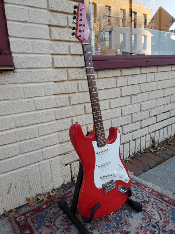 eenvoudig bereiken doe alstublieft niet Vintage Hondo 1970's H76 Guitar Stratocaster Copy MIK by - Etsy