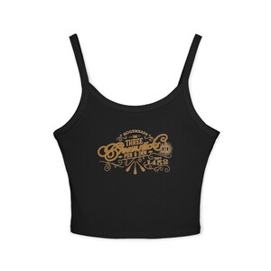 Chic Women&#39;s Spaghetti Strap Tank Top with Trendy Design, Perfect for Summer, Casual Wear, Beach Days, Festivals, Gifts