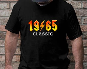 Vintage 1965 Classic Rock Legend 60 Year Old 60th Birthday T-Shirt