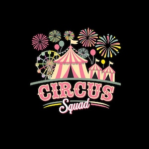 Karneval Mitarbeiter Zirkus Passende Squad Geburtstag Happy Holiday PNG, Geburtstag Crew, Passende Geburtstagsfamilie png, Sublimationsdesign