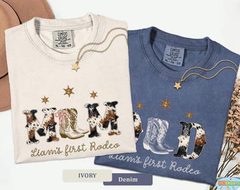 Camiseta de cumpleaños con temática de rodeo, conjunto familiar a juego del oeste, mamá campestre, camiseta de mamá de rodeo del oeste, fiesta de cumpleaños de rodeo, camiseta de mamá del oeste