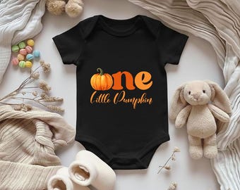 One Little Pumpkin First Birthday Family Shirts, Fall Matching Outfit